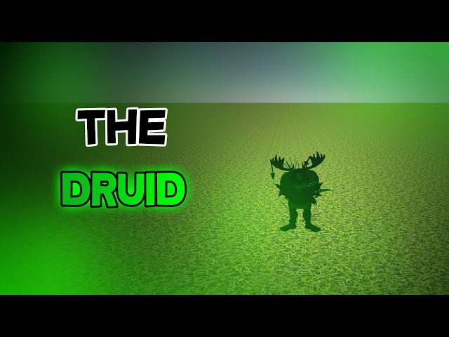 Zombie Slayer - Character's presentation : 🌳The druid🌳  #5