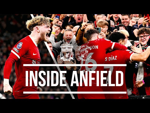 Quick-Fire Double Sparks FOUR Goal Show | Liverpool 4-1 Luton Town | Inside Anfield