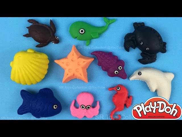 Play-Doh Sea Animals - by SR Toys Collection