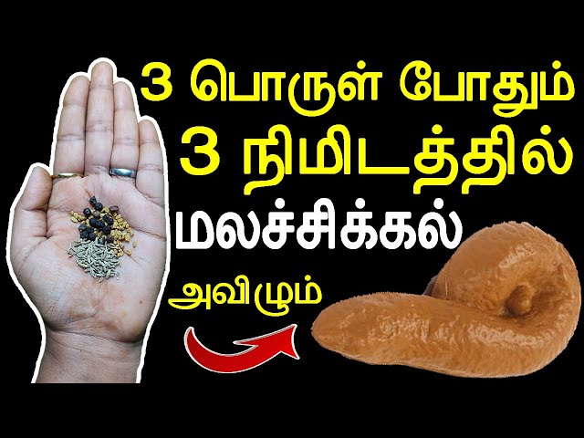 1 கிலோ மலக்கழிவுகள் 3 நிமிடத்தில் வெளியேறும்|constipation in tamil|motion problems in tamil
