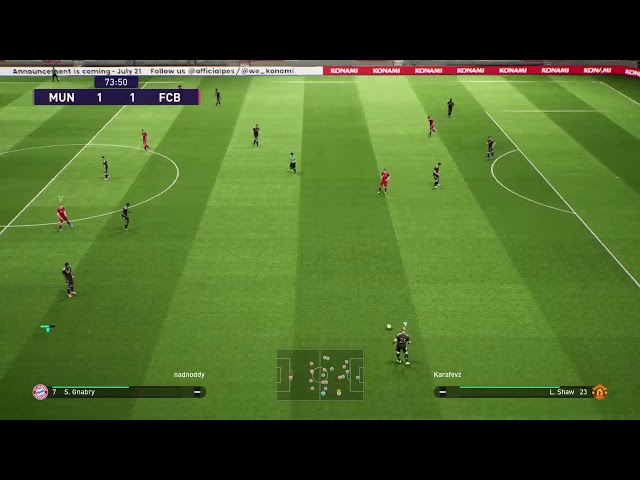 PES 2022 Online Beta Live from PS4 Slim