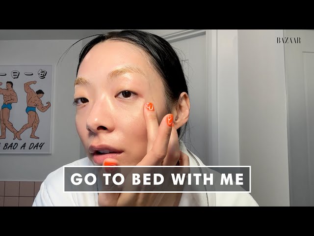 Rina Sawayama’s 12-Step Nighttime Skincare Routine | Go To Bed With Me | Harper's BAZAAR