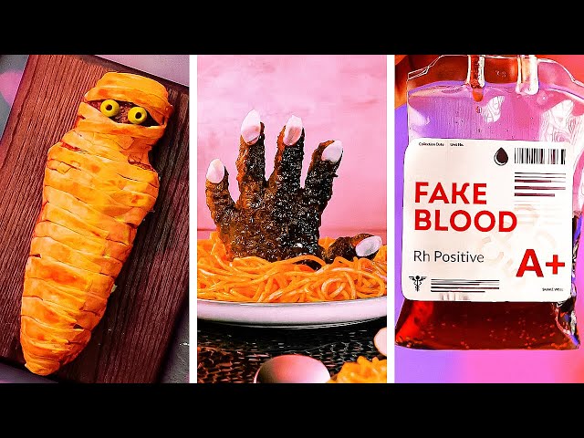 TERRIBLE FOOD THAT GIVES YOU GOOSEBUMPS!😱 || Making Halloween Treats Different Than Usual
