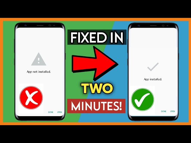 How to fix App Not installed error on Android in 2 Minutes | Part 1 Solution