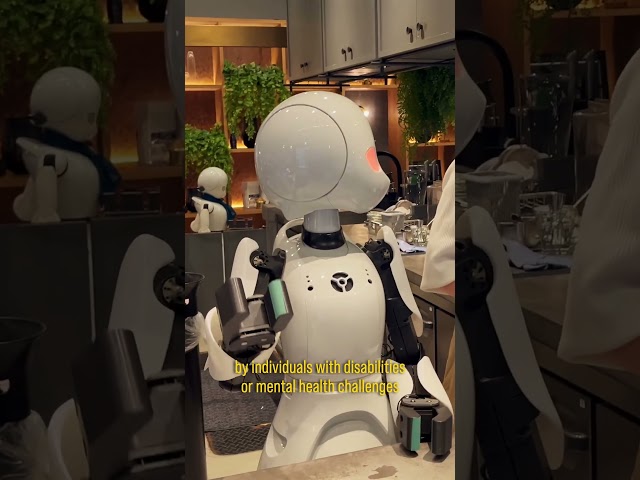 Japan's Robot Cafe Experience in Tokyo 🤖🎌 #tokyo #japan