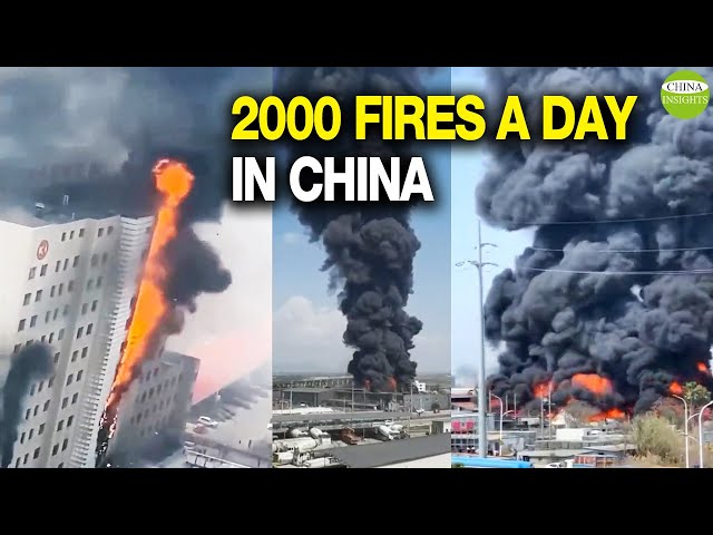 More fires every year in China, with 748,000 fires in 2021