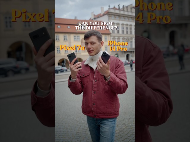 📸 Google Pixel 7a vs iPhone 14Pro - Camera test! 👁️