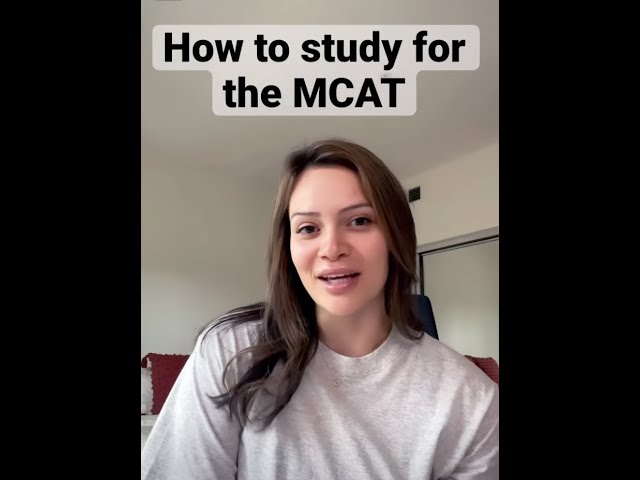 How to Study for the MCAT! #sketchy #MCAT #premed