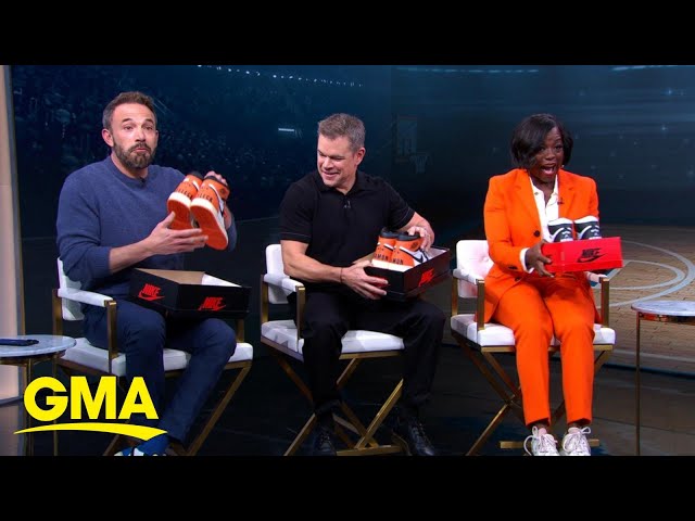 Matt Damon, Ben Affleck and Viola Davis talk new film, ‘Air’ l GMA