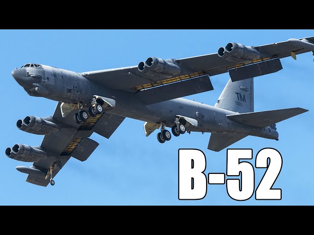 The Giant US Aircraft With 8 Engines ! The story of the Boeing B-52 Stratofortress