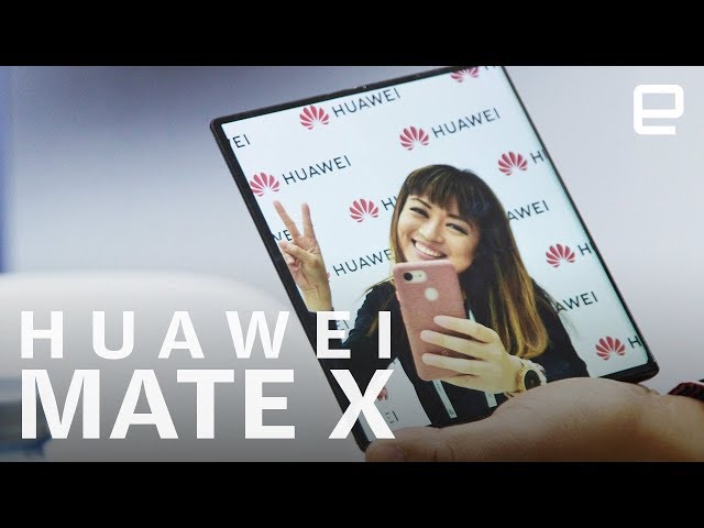Huawei Mate X: a closer look at MWC 2019