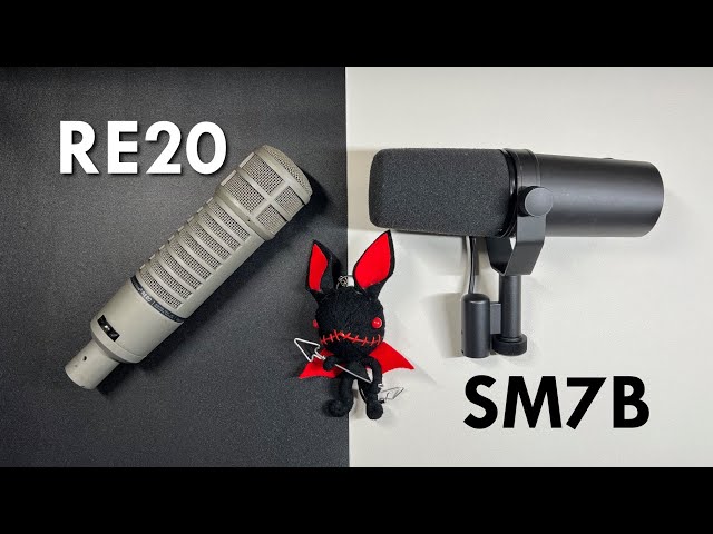 SM7B and RE20 comparison (rivalry)