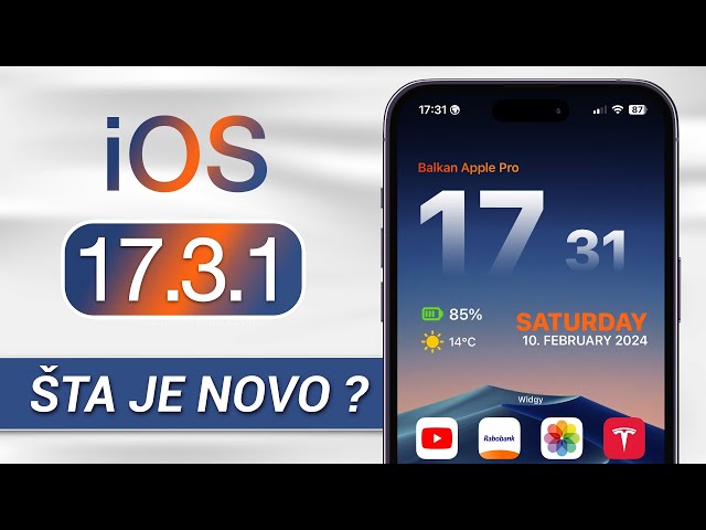 iOS 17.3.1 - Recenzija i utisci | Sta je novo?