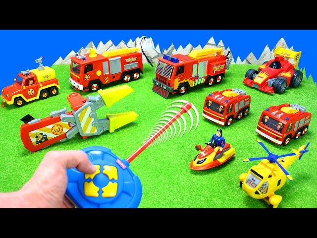 Feuerwehrmann Sam: Elektrische Feuerwehrautos & Spielzeugautos für Kinder | Spielzeug Unboxing
