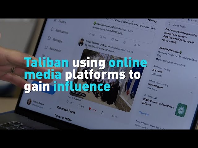 Taliban using online media platforms to gain influence