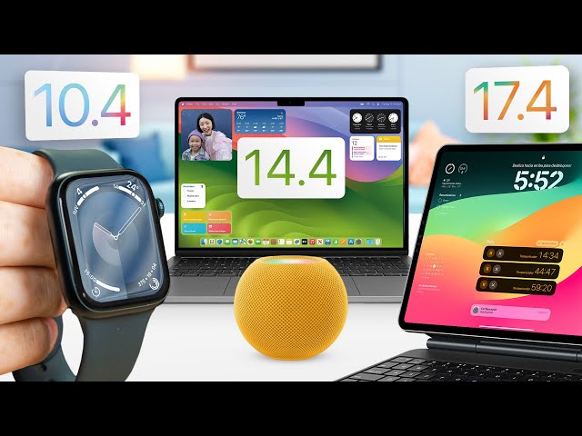 Everything NEW in watchOS 10.4, iPad OS, macOS and more!