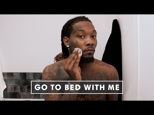 Offset's Simple Nighttime Skincare Routine for Oily Skin | Go To Bed With Me | Harper's BAZAAR