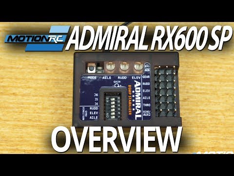 Admiral RX600SP Receiver with Stability Plus Gyro Video Series