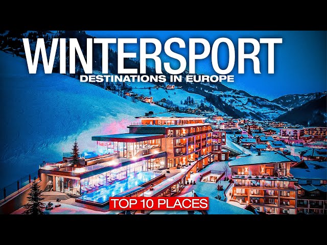 Top 10 SKIING DESTINATIONS in EUROPE This Year! - Ski Travel Guide