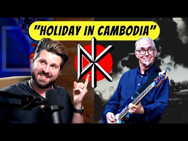 My first DEAD KENNEDYS experience! Bass Teacher REACTS to "Holiday In Cambodia"
