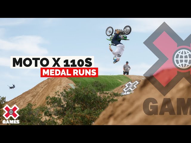 Moto X 110’s: MEDAL RUNS | X Games 2022