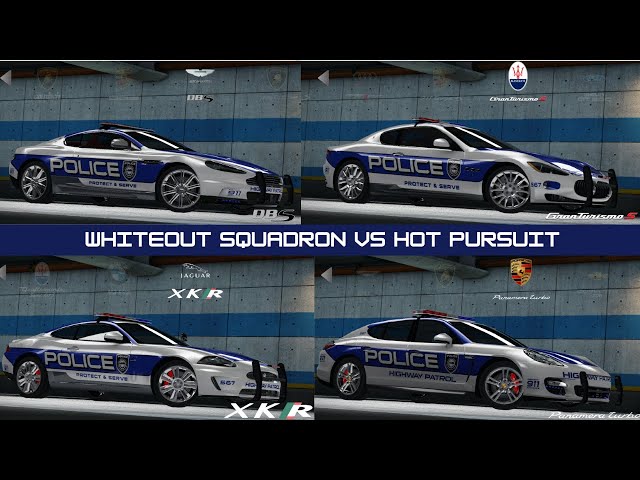 #NFS Hot Pursuit: WHITEOUT SQUADRON vs Hot Pursuit (Part 1)