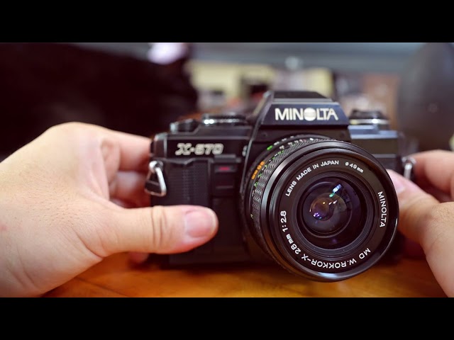 Minolta X570 (X500) | The Best Manual Focus 35mm SLR Film Camera from Minolta