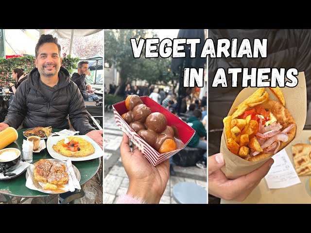 Vegetarian Food Explorations in Athens, Greece | Greek Food