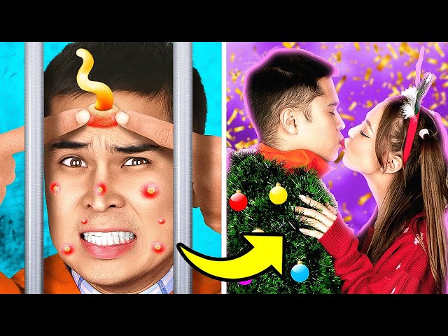 Extreme Christmas Makeover in Jail! Locked Up for the Holidays! 🎁 Christmas Behind Bars