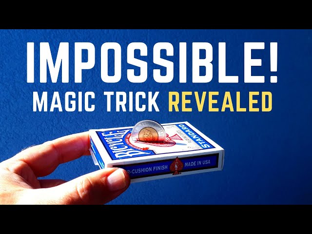 Impossible Coin In Case Magic Trick REVEALED (Learn the Magic Secret Today!)