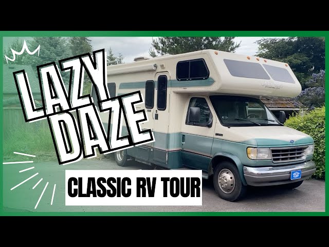 Meet Mr. Green!  My Classic Lazy Daze RV Tour
