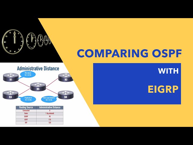 Comparing OSPF with EIGRP