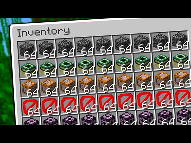 I obtained every creative item in Minecraft...