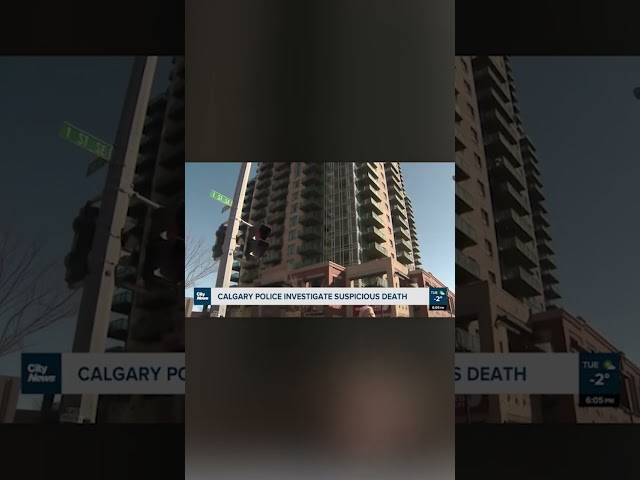 Calgary Police investigate suspicious death in downtown