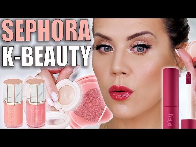 Testing K-BEAUTY MAKEUP from SEPHORA