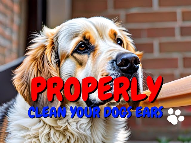 Mastering the Art of Cleaning Your Dog's Ears!" / HOW TO CLEAN YOUR DOGS EARS