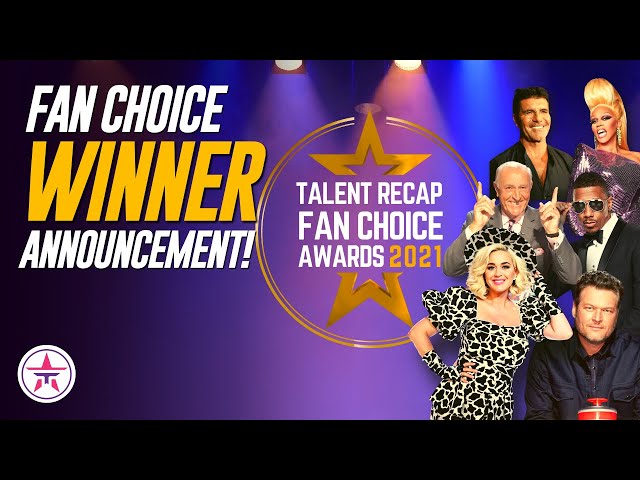 And....THE WINNERS of The Fan Choice Awards 2021 Are...