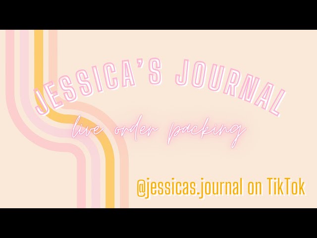 Live Order Packing | 04/24/2024 Part 1 Livestream | Jessica's Journal