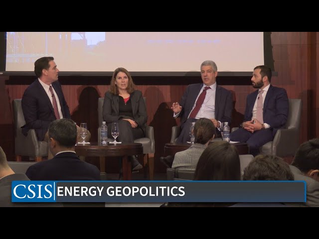 Energy Security and Geopolitics Conference | AM Session