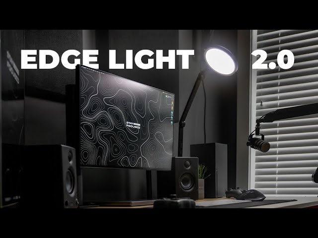 The BEST Light For Your Desk Setup - Edge Light 2.0 Review