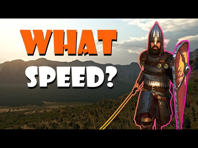 Bannerlord - How FAST are Infantry Units? (EXACT SPEED in KPH)