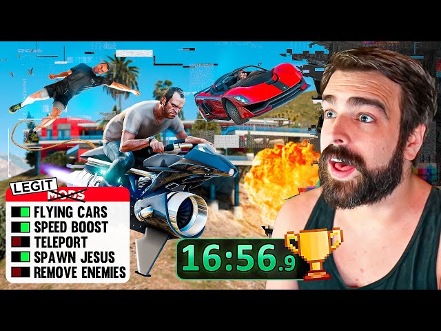 How Fast Can You Beat GTA 5 If You Use Cheats?