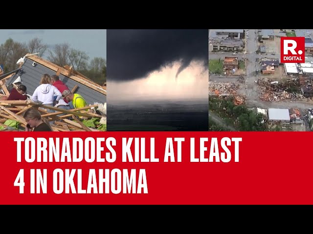 State Of Emergency Declared In Oklahoma As Tornadoes Kill At Least 4, Leveling Towns And Homes