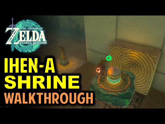 Ihen-a Shrine Puzzle: Midair Perch Walkthrough | Legend of Zelda: Tears of the Kingdom