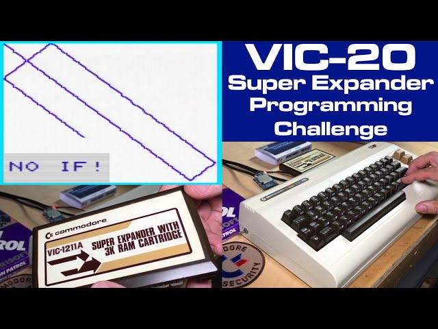 VIC-20 Super Expander: Programming Challenge