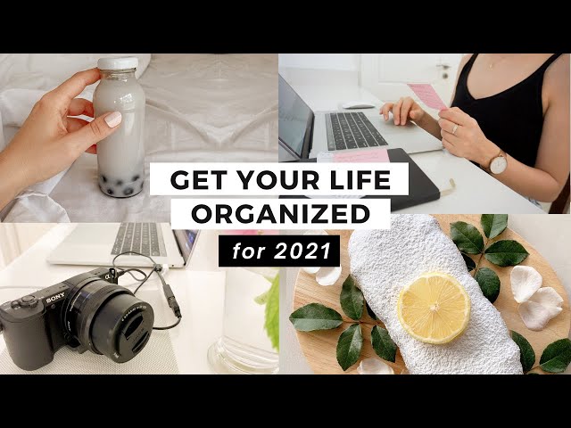 How to ORGANIZE and RESET your Life for 2021 (in ONE WEEK)✨