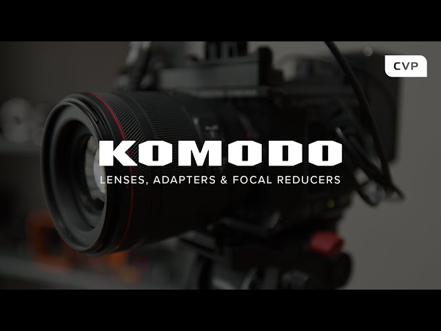 How to UPGRADE the RED KOMODO PT.2 | Lenses, Adapters & Focal Reducers