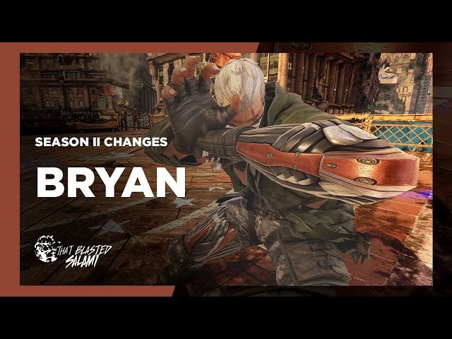 Tekken 7 - Bryan Season 2 Changes