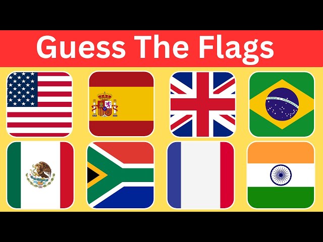 Guess the Country by Flag Quiz  🌍 | World Flag Quiz #guesstheflag #quiztime #worldquiz #mindgames