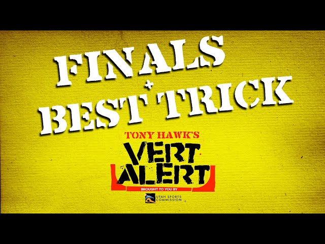 Tony Hawk Vert Alert 2022   Womens, Mens and Best Trick Contest Live